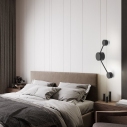 Kinkiet dekoracyjny Avia II czarny TK Lighting