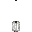 Lampa wisząca druciana Onyx 33cm czarna Emibig
