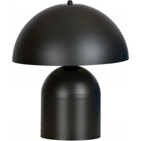Lampa stołowa art deco Kava czarna Emibig