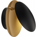 Case black&gold modern LED wall lamp
