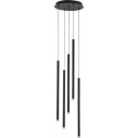 Lampa wiszące tuby Navrati LED V 35,5cm czarna