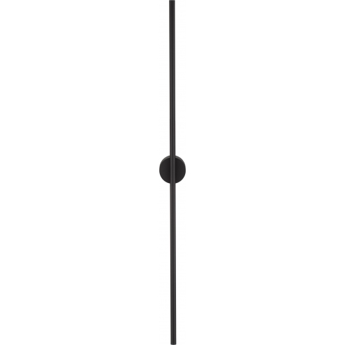 Kinkiet podłużny minimalistyczny String LED 90cm czarny