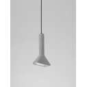 Lampa betonowa loft Nolan 19,5cm szara