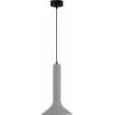 Nolan 22.3cm grey concrete loft lamp