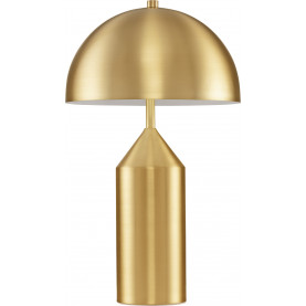 Mush gold brass retro table lamp