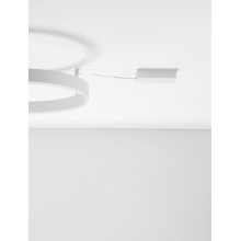 Plafon nowoczesny Gemma LED 60cm biały