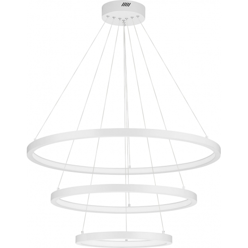 Lampa wisząca nowoczesna ściemniana Tiviti LED 40-80cm 3000K biała
