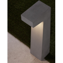 Słupek ogrodowy betonowy Aiden LED 70cm 3000K szary