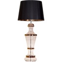 Lampa stołowa ROMA COPPER Czarna