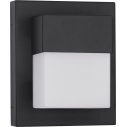 Leia IV LED 3000K black&white outdoor wall lamp