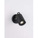 Yumiko black outdoor wall lamp