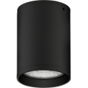 Aria LED 3000K black outdoor ceiling lamp
