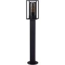 Lampa zewnętrzna stojąca Griffin 80cm szkło dymione/czarny Nordlux