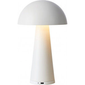 Lampa ogrodowa na stół Fungi LED biały mat Markslojd