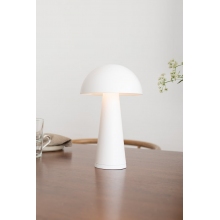 Lampa ogrodowa na stół Fungi LED biały mat Markslojd