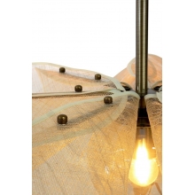 Lampa wisząca dekoracyjna Styrka 63cm beżowy/bursztynowy Markslojd