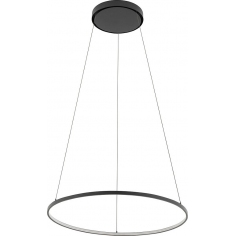 Lampa wisząca okrągła nowoczesna Circolo Horizontal LED 3000K 60cm czarna Nowodvorski