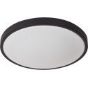 Dasher LED 41cm 2700K IP44 black bathroom ceiling lamp with motion sensor Lucide