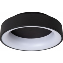 Plafon nowoczesny ściemniany Mirage LED 38cm 2700K czarny Lucide