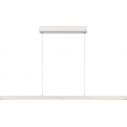 Lampa wisząca podłużna ściemniana Sigma LED 118,5cm 2700K biała Lucide