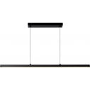 Lampa wisząca podłużna ściemniana Sigma LED 148cm 2700K czarna Lucide