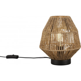 Lampka nocna boho Miki 20cm brązowo-czarna Reality 2