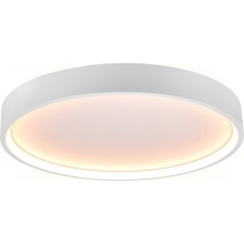 Plafon nowoczesny regulowana barwa światła Doha LED 45cm biały mat Trio