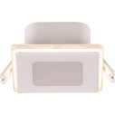 Lampa podtynkowa spot kwadratowa Nimbus LED 3000K 8x8cm biały mat Trio