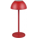 Lampa zewnętrzna na stolik Ricardo LED czerwona Reality