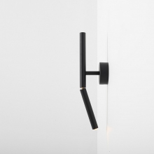 Kinkiet minimalistyczne regulowany Stick czarny Aldex