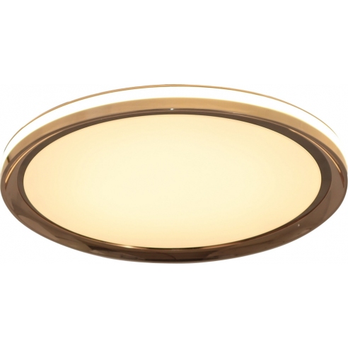 Apart LED 45cm white&gold modern glamour ceiling lamp ZumaLine