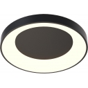 Cameron LED 60cm black modern Round ceiling lamp ZumaLine