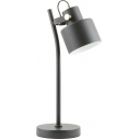 Lampa biurkowa loft Draco czarna Zumaline