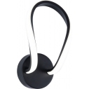 Erda LED black modern wall lamp with lightcolor adjustment ZumaLine
