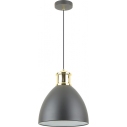 Mensa 30cm black&gold metal pendant lamp ZumaLine