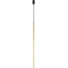 Lampa wisząca tuba Nova 2,5cm H75cm złota Zumaline