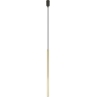 Lampa wisząca tuba Nova 2,5cm H50cm złota Zumaline