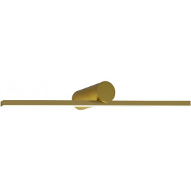 Fad LED 60cm gold minimalist long wall lamp ZumaLine