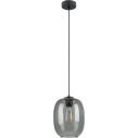Elio 20cm graphite mirrored glass pendant lamp TK Lighting