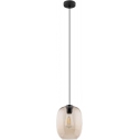 Elio 20cm topaz&amber glass pendant lamp TK Lighting