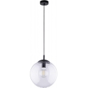 Lampa wisząca szklana kula Esme 35cm przeźroczysta TK Lighting
