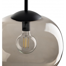 Lampa wisząca szklana Vibe 20cm topaz TK Lighting