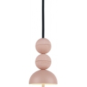 Bosfor 15cm H25.5cm pink concrete pendant lamp LoftLight