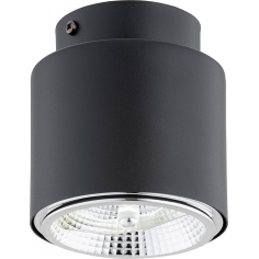 Lampa spot okrągła Nano 11,5cm czarna Emibig