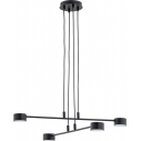 Modus 70cm black 4-light pendant lamp Emibig