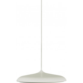 Minimalist round pendant lamp artist 25cm LED beige DFTP 2