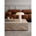 Lampa stołowa marmurowa Glossy opal / marmur DFTP