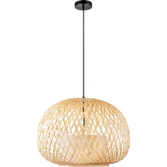 Lampa wisząca bambusowa boho Hisoka 50cm Nordlux