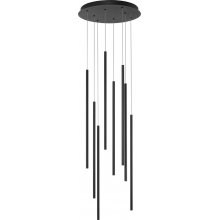 Lampa wiszące tuby Simple LED 40cm czarna