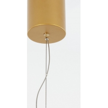 Lampa wisząca kula nowoczesna Wento LED 80cm złota